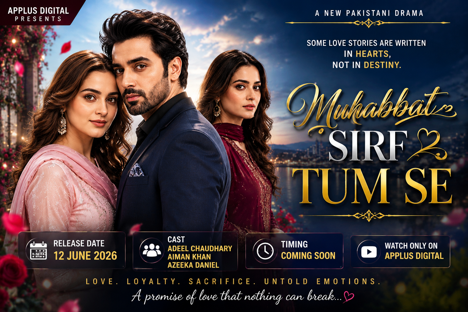 Muhabbat Sirf Tum Se Release Date Cast Story and Timing Updates